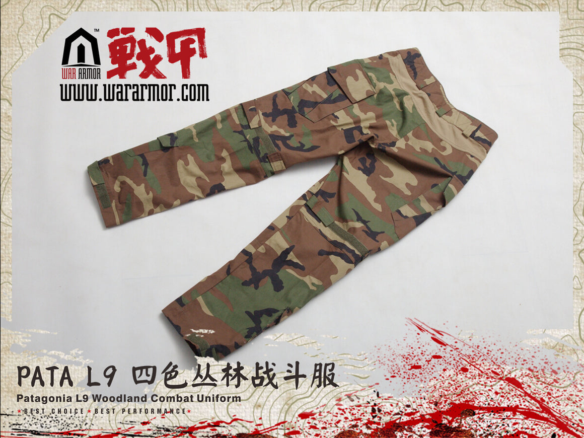 PATA L9 Combat Set Woodland M81 ( MARSOC Raiders Style )-XXL