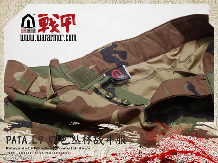 PATA L9 Combat Set Woodland M81 ( MARSOC Raiders Style )-XXL