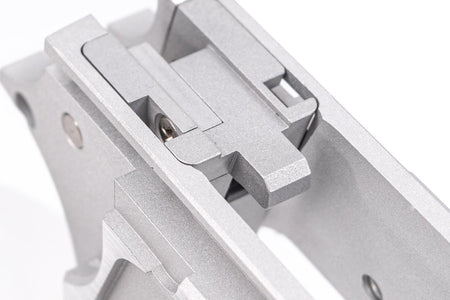 Airsoft Masterpiece AM 5" Long Dustcover Tactical Frame For Marui TM Hi-Capa GBBP Series -Silver