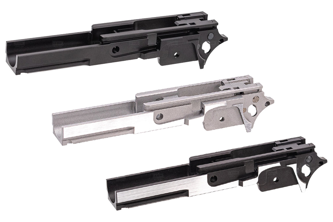 Airsoft Masterpiece AM CNC Aluminum INF Style 3.9" Advance Tactical Frame for Marui TM Hi-Capa GBBP Series-2 Tone