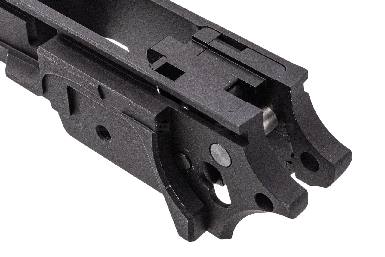 Airsoft Masterpiece AM CNC Aluminum ST* 2011 Style 3.9" Advanced Tactical Frame For Marui TM Hi-Capa GBBP Series -2 Tone