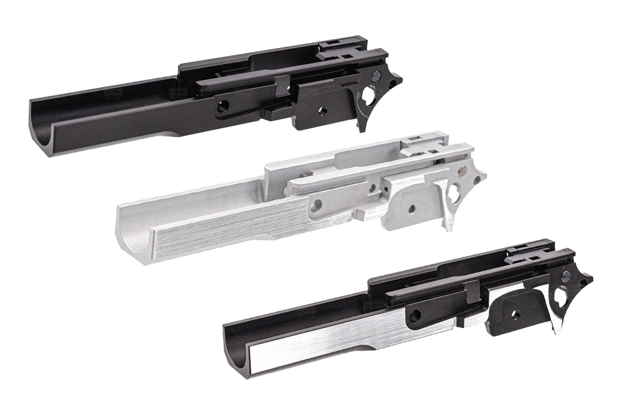 Airsoft Masterpiece CNC Aluminum SV Style 3.9" Frame For Marui TM Hi-Capa GBBP Series -2 Tone