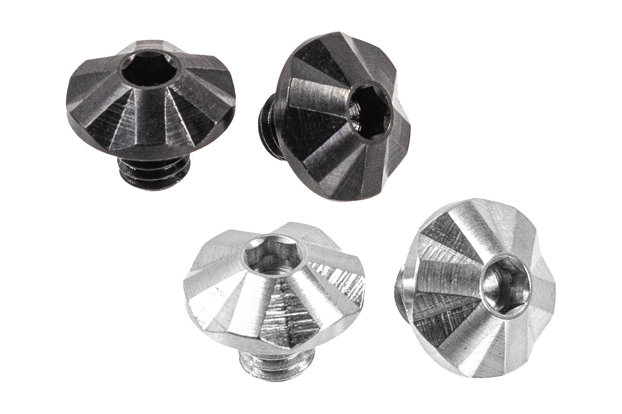 Airsoft Masterpiece AM Version 2 Steel Grip Screws For Marui TM Hi-Capa GBBP Series -Silver