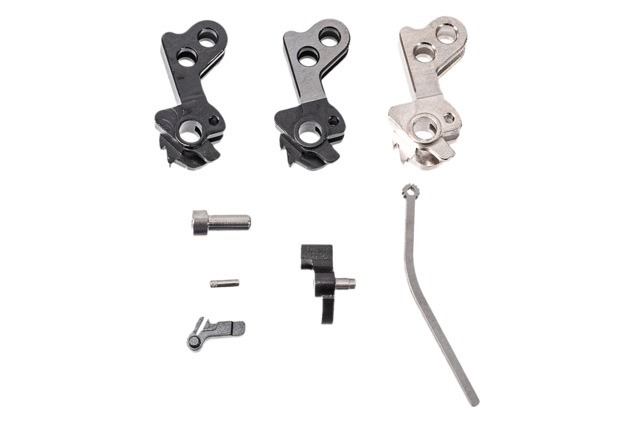 Airsoft Masterpiece AM Steel Koenig Style Hammer & Sear Set For Marui TM Hi-Capa GBBP Series -2 Tone