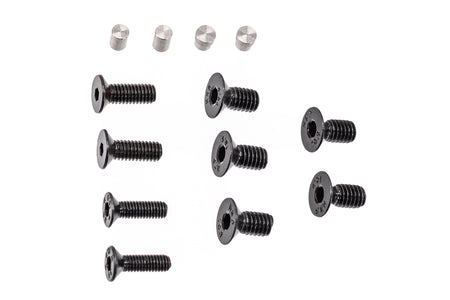 Airsoft Masterpiece AM Aluminum Limcat Style Universal Optic Mount For Marui TM Hi-Capa GBBP Series -Silver