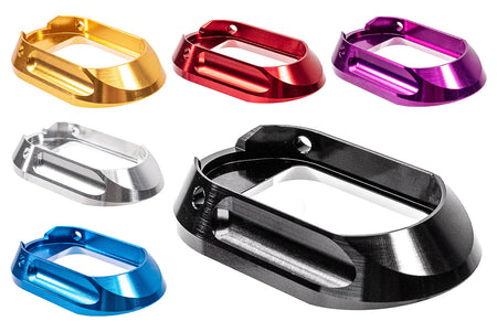 Airsoft Masterpiece AM STI DVC Style Magwell for Marui TM Hi-Capa GBBP Series-Purple