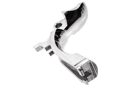 Airsoft Masterpiece AM Steel Grip Safety S Style For Tokyo Marui TM Hi-Capa / 1911 / MEU GBBP-Matte Silver