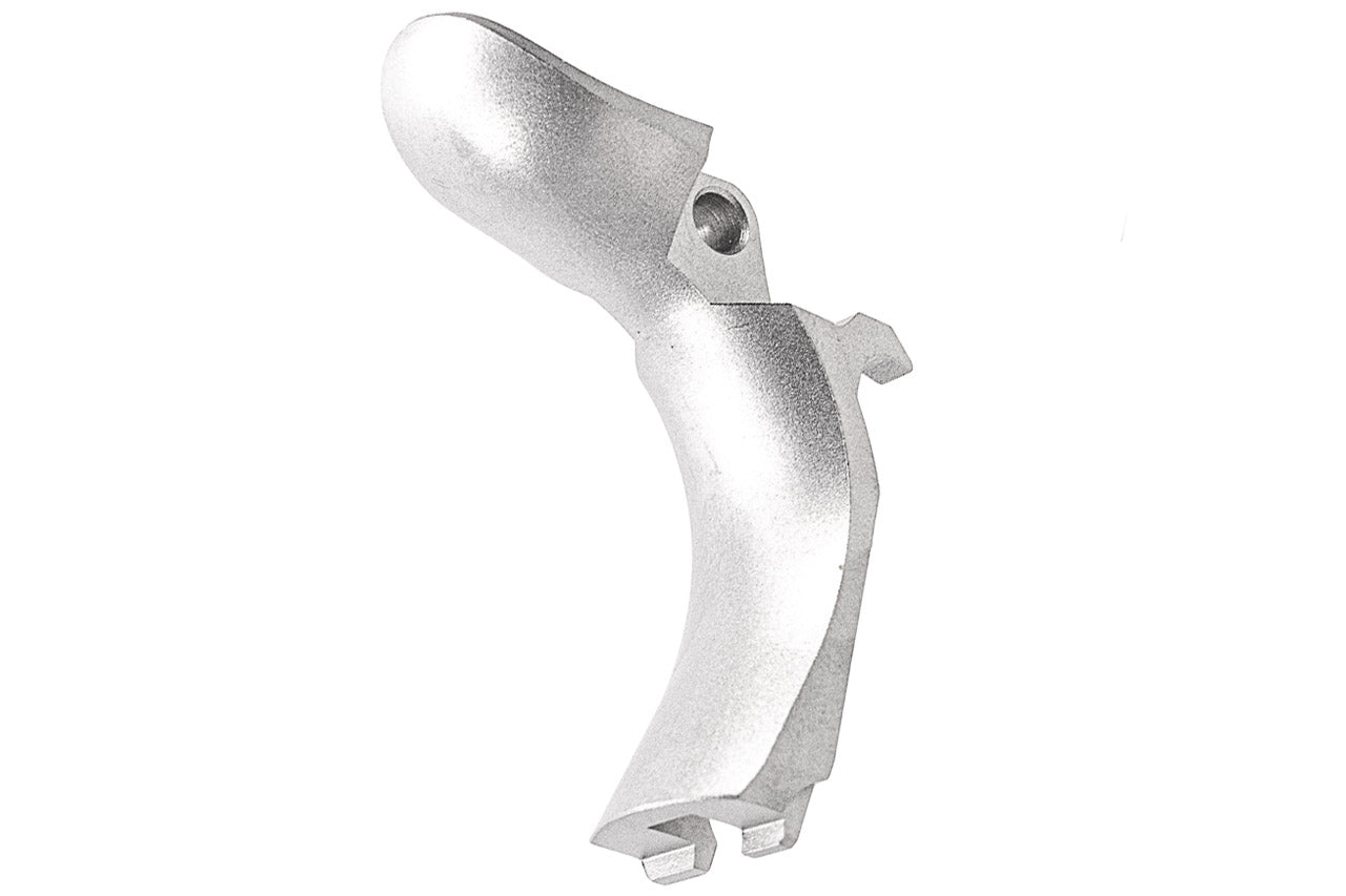 Airsoft Masterpiece AM Steel Grip Safety S Style For Tokyo Marui TM Hi-Capa / 1911 / MEU GBBP-Matte Silver