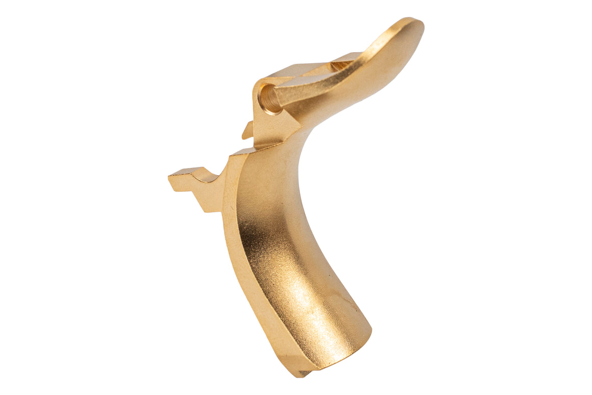 Airsoft Masterpiece AM Steel Grip Safety INFINITY Signature For Tokyo Marui TM Hi-Capa / 1911 / MEU GBBP-Matte Silver