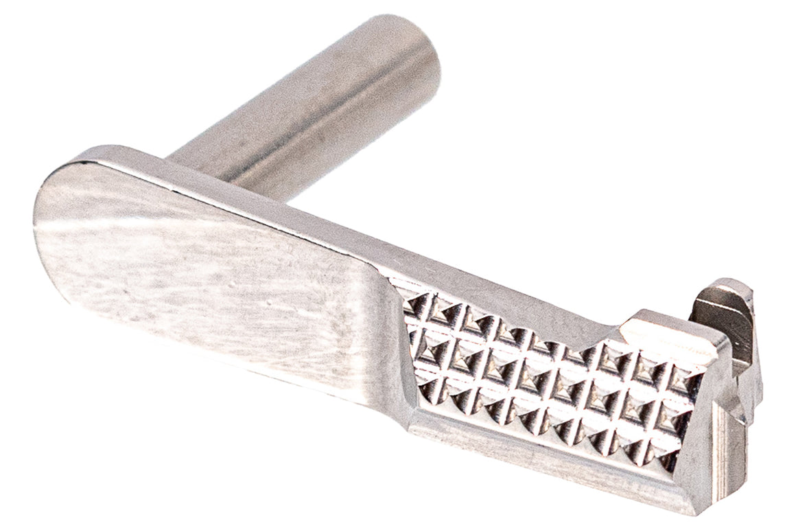 Airsoft Masterpiece AM Steel INF Style Slide Stop For Marui TM Hi-Capa GBBP Series