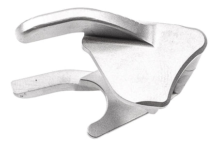 Airsoft Masterpiece AM Steel Thumb Safeties S Style For Tokyo Marui TM Hi-Capa / 1911/ MEU GBBP-Silver