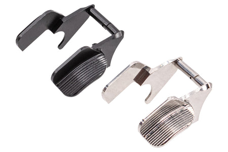 Airsoft Masterpiece AM Steel Mini Shield Thumb Safety For Marui TM Hi-Capa GBBP Series -Silver