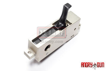 Angry Gun CNC Adjustable Competitive Trigger Box for WE M4 GBB ( Black Trigger )
