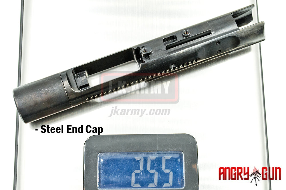 Angry Gun CNC Steel Bolt Carrier for Marui M4 MWS GBB ( BK )