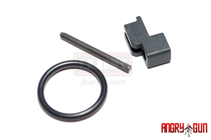 Angry Gun CNC Steel Bolt Carrier for WE M4 GBB ( Open Bolt ) ( Titanium Coating )