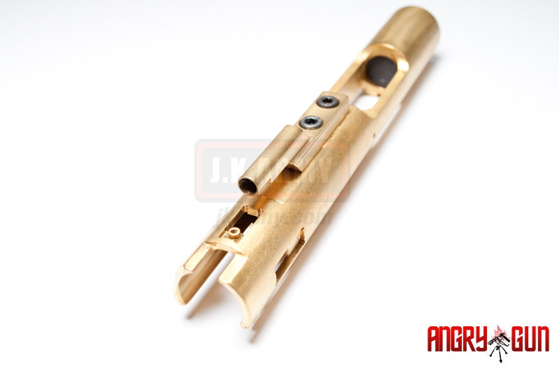 Angry Gun CNC Steel Bolt Carrier for WE M4 GBB ( Open Bolt ) ( Titanium Coating )