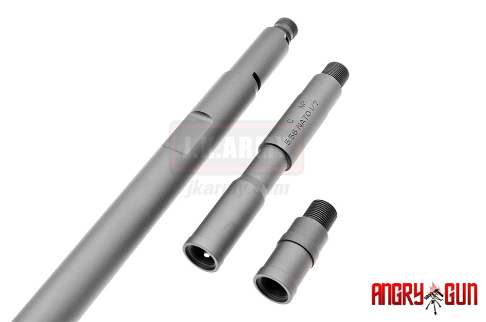 Angry Gun Milspec Outer Barrel Set for Tokyo Marui MWS GBBR ( 2018 Version )