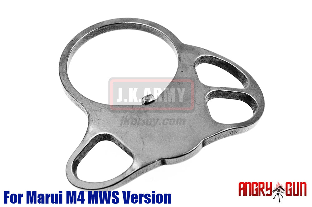 Angry Gun MK18 CQD Rear Sling Mount End Plate - Marui TM M4 MWS GBB Version