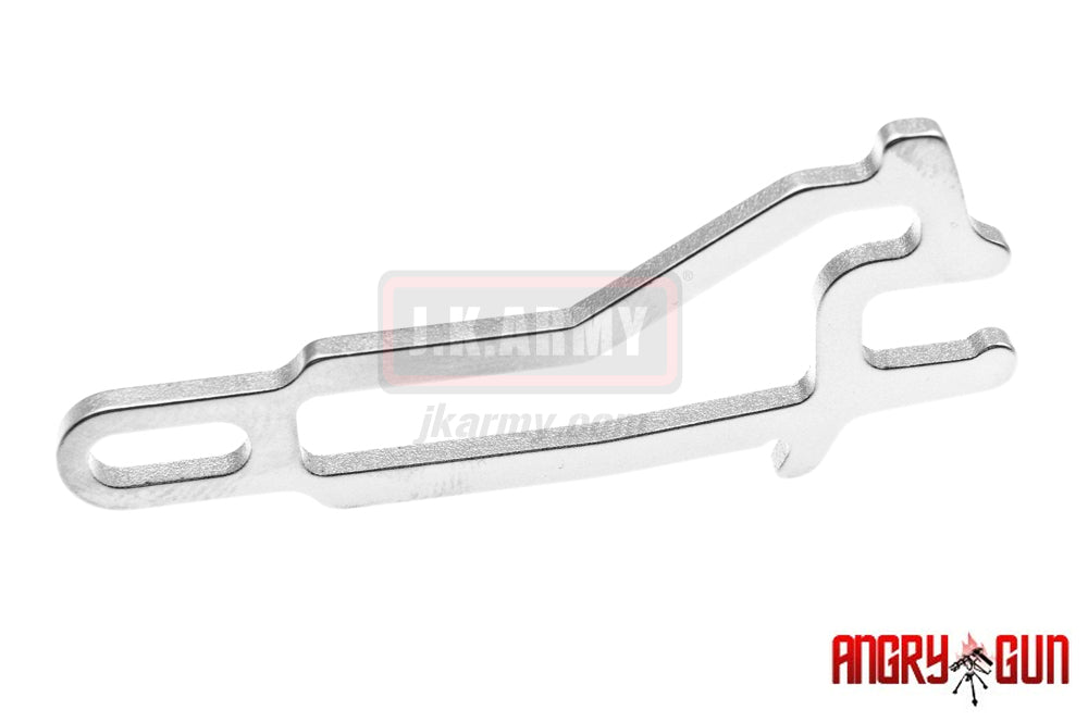Angry Gun Steel Light Weight Bolt Stop Plate for TM MWS M4