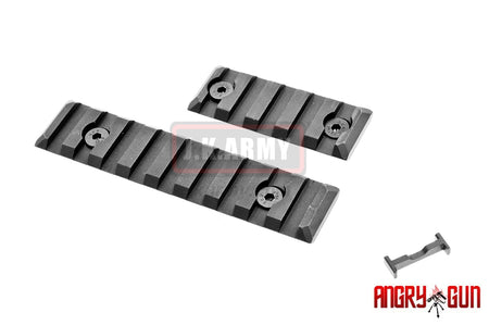 Angry Gun WCRS Style GEN2 Ver. M-LOK Rail System for M4 GBB and AEG - 16.2inch( Black )