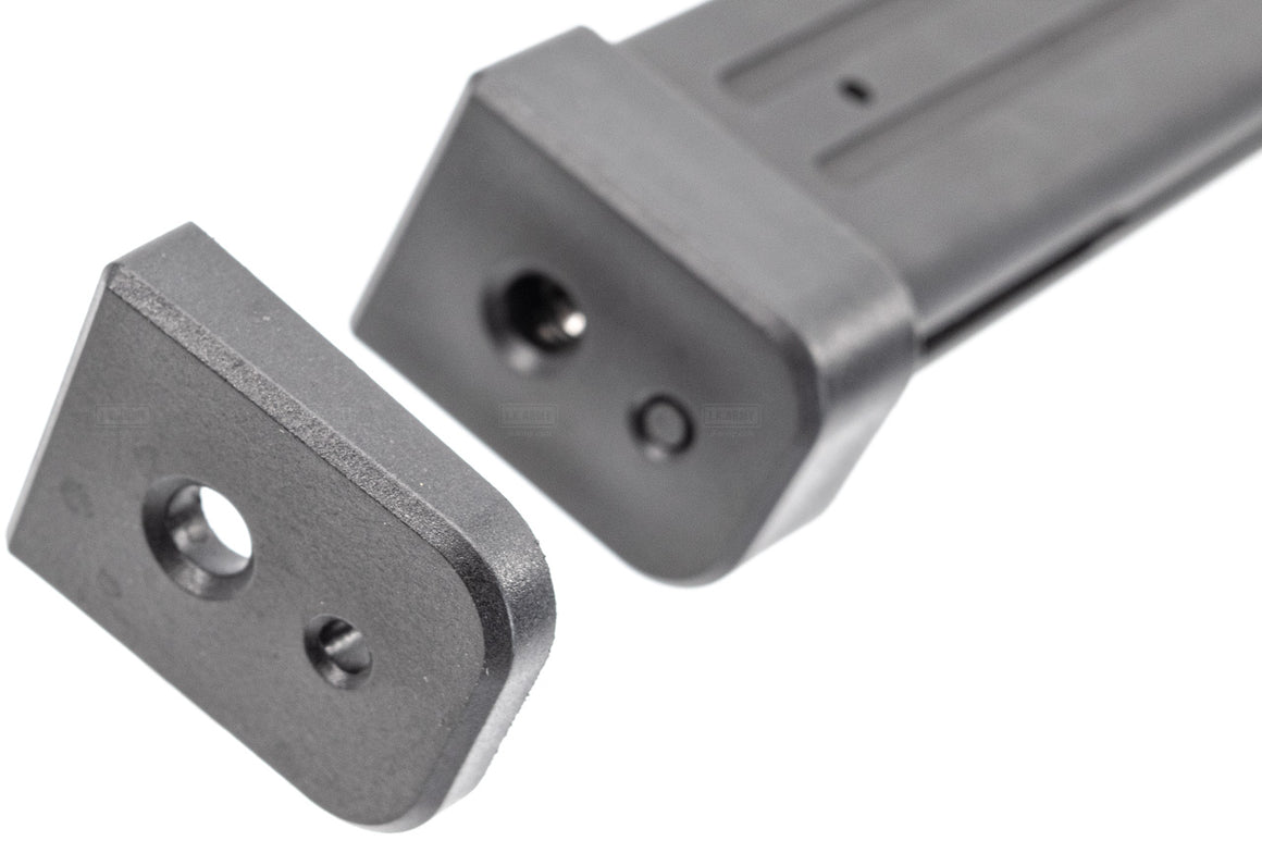 Alpha CNC Aluminum 31 Rounds Gas Magazine for TM Marui Hi-Capa 4.3 / 5.1 GBBP Airsoft Series-Silver