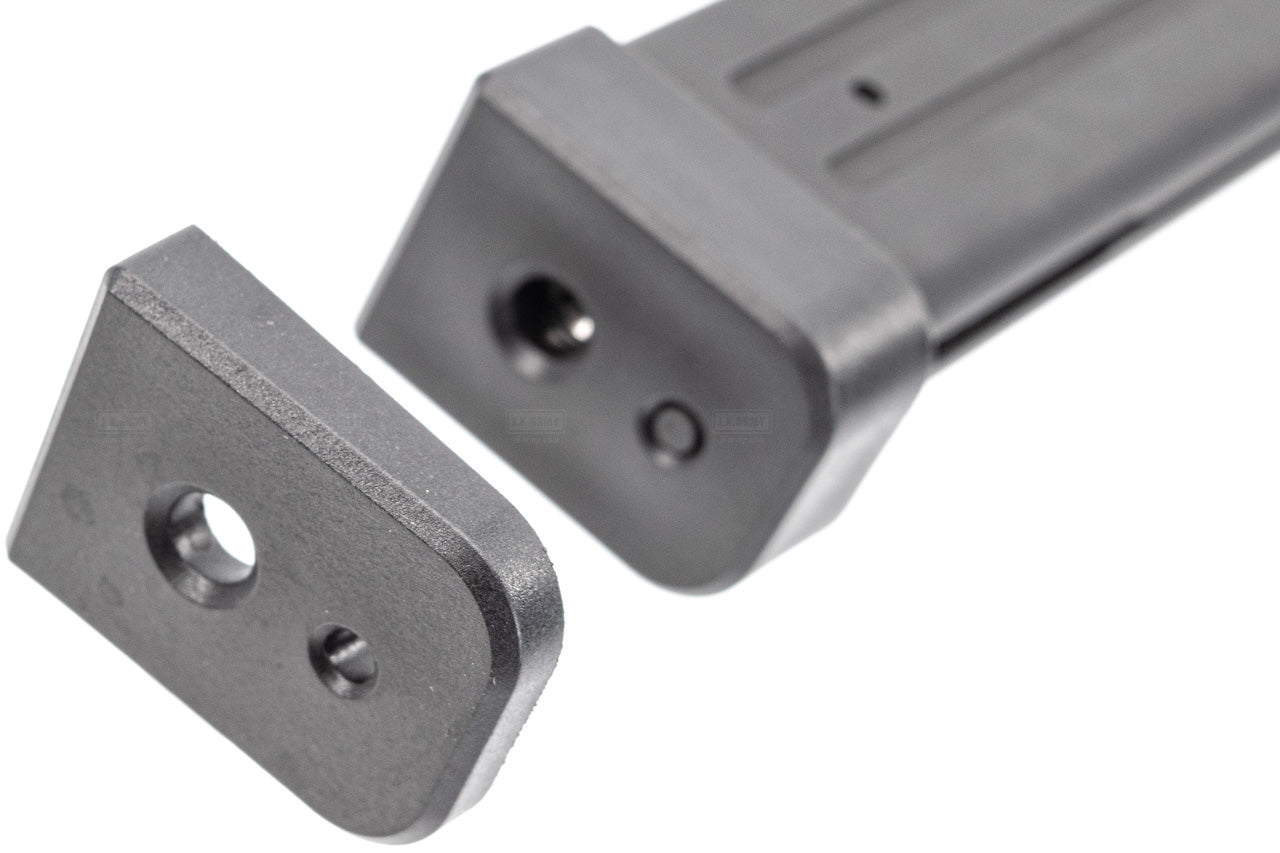 Alpha CNC Aluminum 31 Rounds Gas Magazine for TM Marui Hi-Capa 4.3 / 5.1 GBBP Airsoft Series-Silver