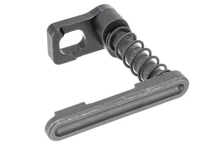 Alpha Magazine Catch Set ( B Type ) for Systema PTW M4 Series-Silver