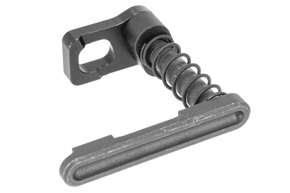 Alpha Magazine Catch Set ( B Type ) for Systema PTW M4 Series-Silver