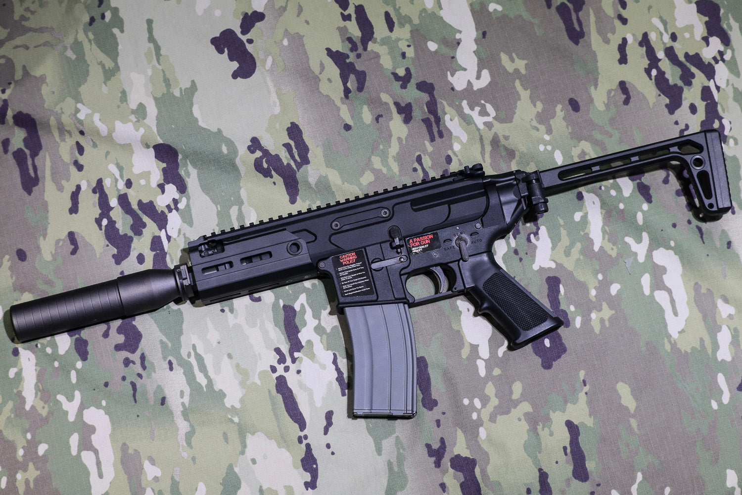 APFG S 003 BK SOCOM PDW GBB Airsoft