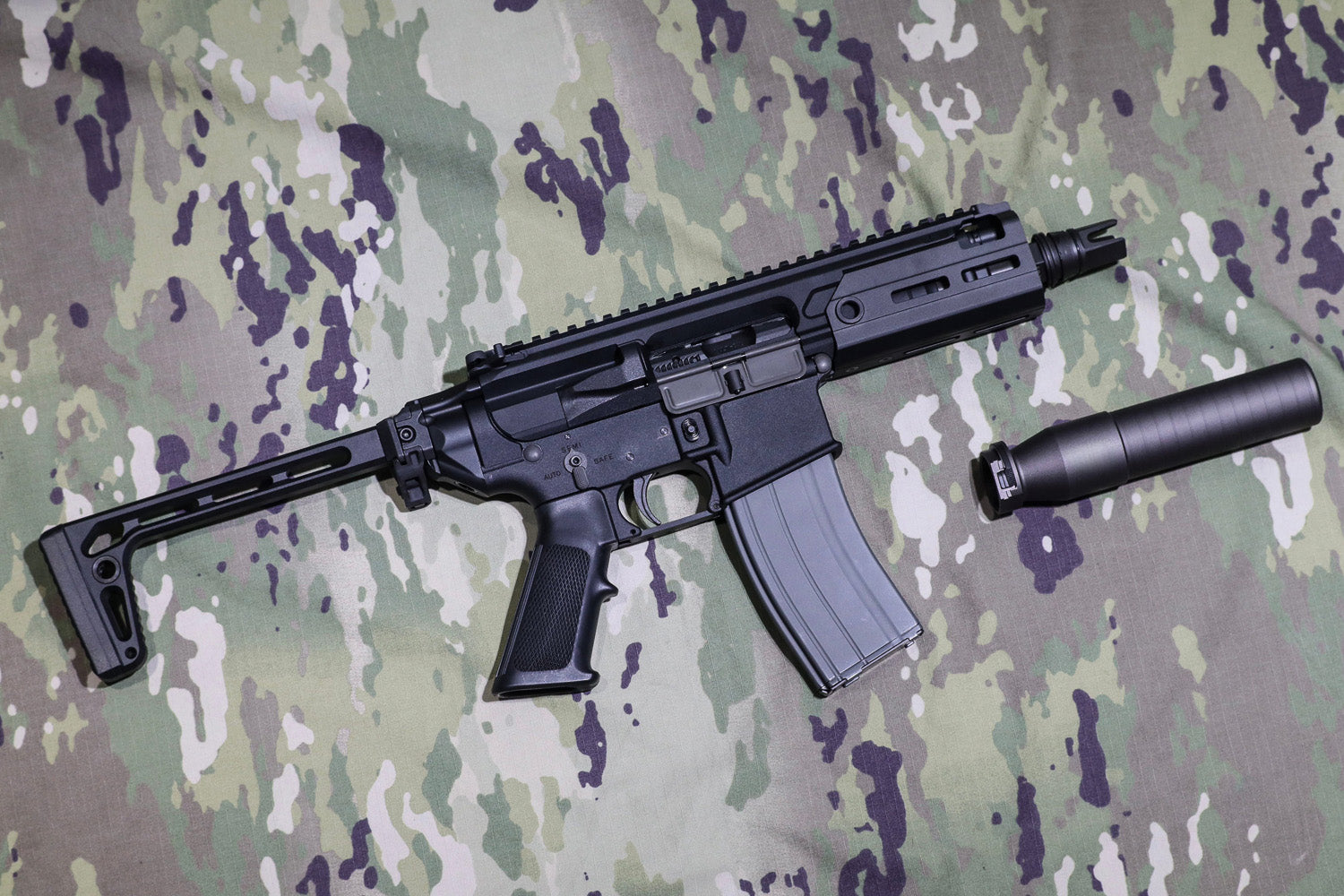 APFG S 003 BK SOCOM PDW GBB Airsoft