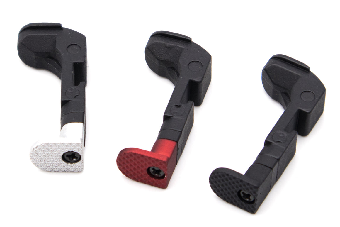APS D-MOD Match Style Mag Release Catch for TM / ACP / Shark G Model G Series-Red