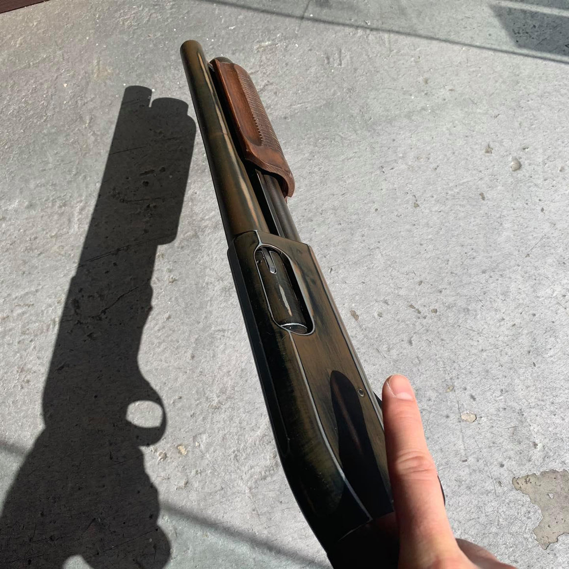 APS CAM870 Airsoft Shotgun MKIII Douchebag Battleworn ( CAM870 MK3 MKIII Design )