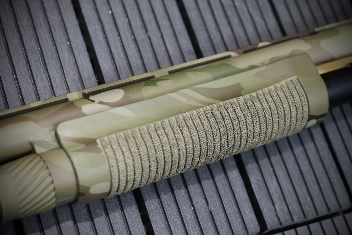 EMG SAI Multicam M870 CAM Airsoft Shell Ejection Pump Action Shotgun  ( Salient Arms International Licensed ) ( APS CAM870 MK3 MKIII Design )