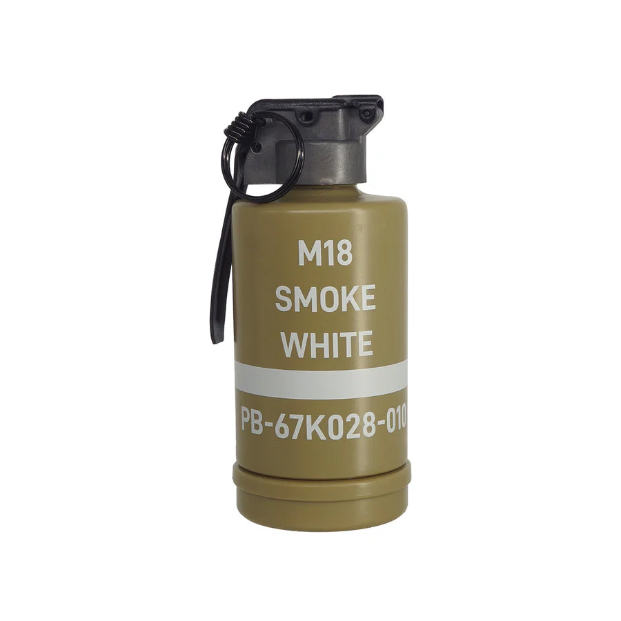 APS Thunder B M18 Smoke White CO2 Airsoft Sound Grenade Set ( With 12 Piece Replacement Shell )