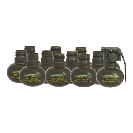 APS Thunder C M67 CO2 Airsoft Sound Grenade Shocker Complete Pack