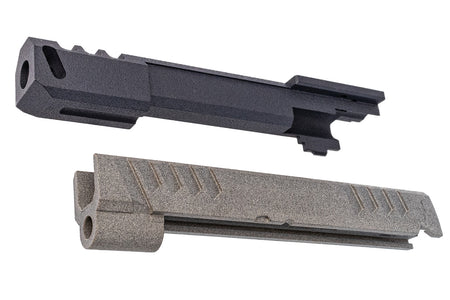 Aiming Rev 3D Printed Alien Style Open 6" Slide Set For Marui TM Hi-Capa GBBP Series