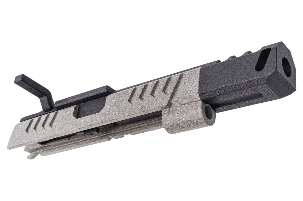 Aiming Rev 3D Printed Alien Style Open 6" Slide Set For Marui TM Hi-Capa GBBP Series