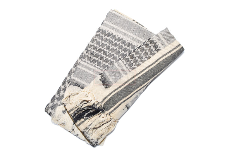 Arab Shemagh Keffiyeh Scarf ( Khaki )