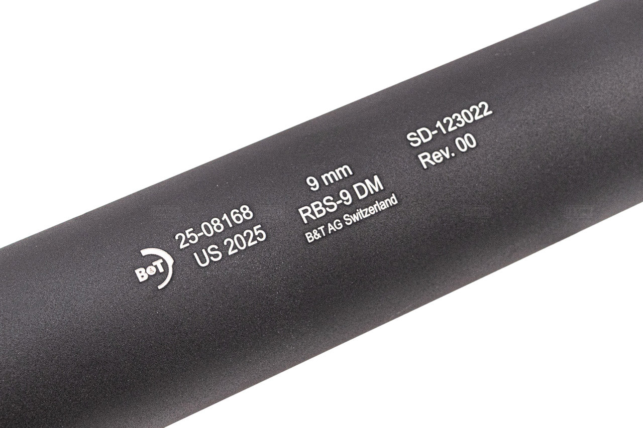 Archwick B&T Air Licensed RBS-9 14mm CCW Direct Mount Dummy Airsoft Barrel Extension