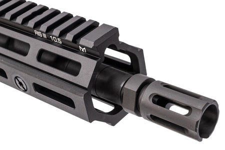 EMG Daniel Defense Licensed 10.5" RIS III M-LOK Handguard & Outer Barrel Set For GHK M4 GBBR / Marui TM MWS GBBR Series -FDE-TM M4 MWS GBB