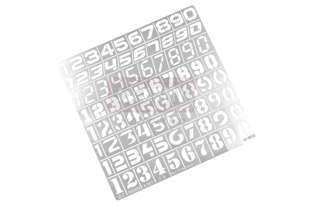 Armor Number Text Style Camouflage Paint Cover ( Free Shipping )