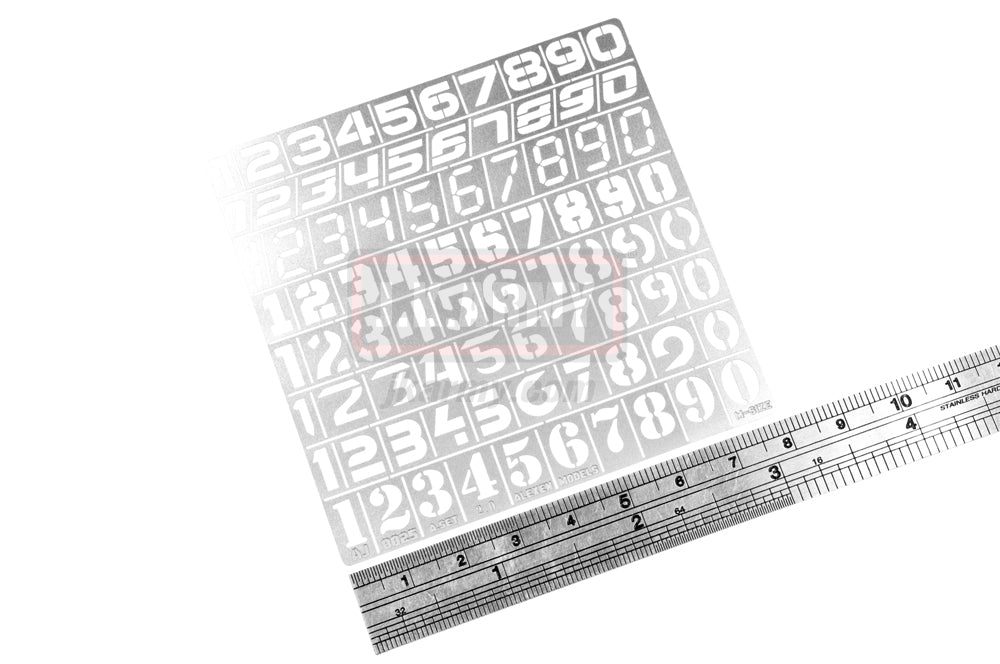 Armor Number Text Style Camouflage Paint Cover ( Free Shipping )