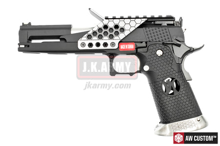 ARMORER WORKS AW Hi Capa 6Inch Dragon with Scope Mount & Cocking Handle Kit ( BK )