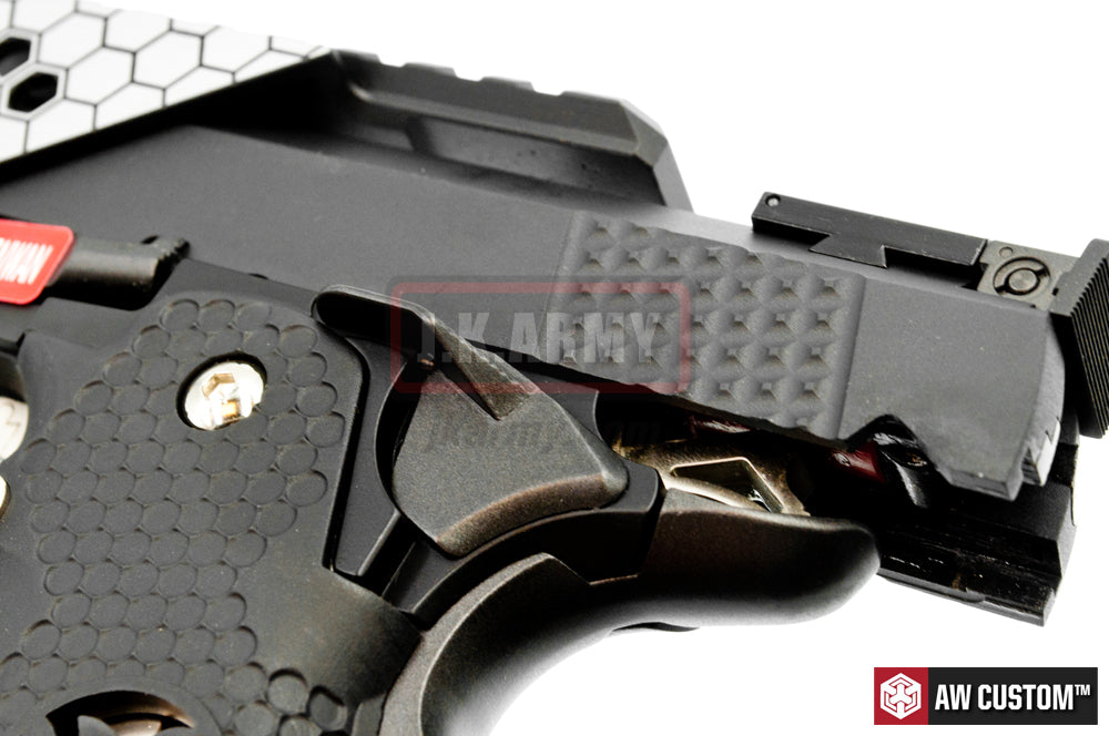 ARMORER WORKS AW Hi Capa 6Inch Dragon with Scope Mount & Cocking Handle Kit ( BK )