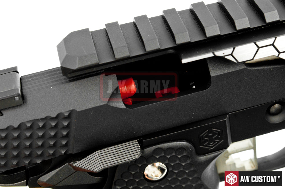 ARMORER WORKS AW Hi Capa 6Inch Dragon with Scope Mount & Cocking Handle Kit ( BK )