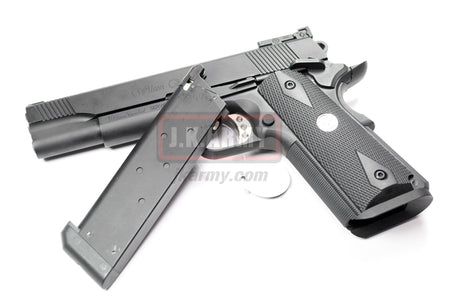 ARMY Metal M1911A1 V12 Custom Airsoft GBB Pistol ( BK )