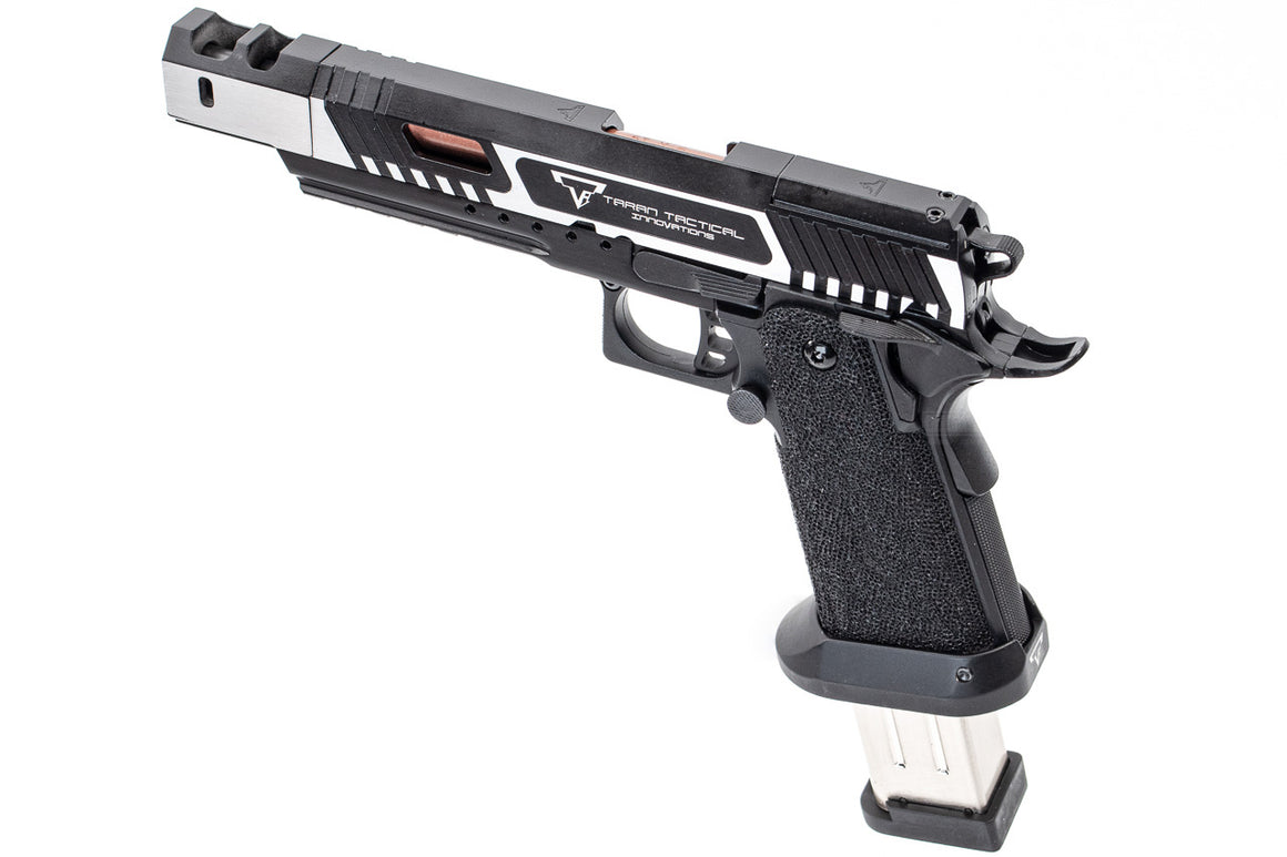 ARMY TTI Licensed Combat Master Alpha Model with Compensator GBB Pistol Airsoft ( 2 Tone )