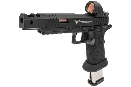 ARMY TTI Licensed Combat Master Alpha Model with Compensator GBB Pistol Airsoft ( Black )