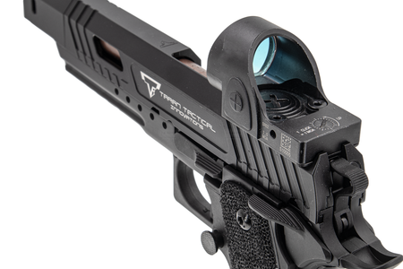 ARMY TTI Licensed Combat Master Alpha Model with Compensator GBB Pistol Airsoft ( Black )