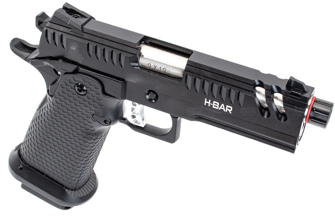 ARMY R610 Lim-Cat Style 4.3 Hi-Capa GBB Pistol Airsoft Black